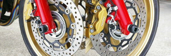 BABYFACE ベビーフェイス アクスルプロテクター フロント BLK CB1300SF SB 08-09 カタログ品番：P042-8678 メーカー品番：006-AH005BK