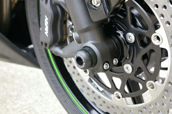 BABYFACE ベビーフェイス アクスルプロテクター フロント BLK ZX10R 08-14 カタログ品番：P036-1864 メーカー品番：006-AK008BK