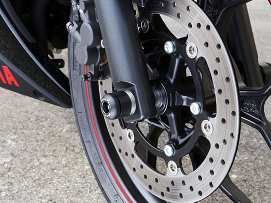 BABYFACE ベビーフェイス アクスルプロテクター フロント BLK YZF-R25 15-17 カタログ品番：P063-4673 メーカー品番：006-AY006BK