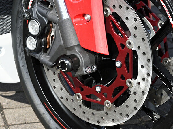 BABYFACE ベビーフェイス アクスルプロテクター フロント BLK YZF-R1 15-16 カタログ品番：P067-4897 メーカー品番：006-AY007BK
