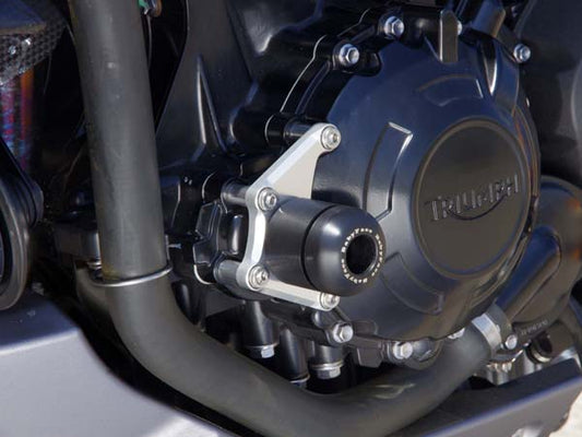 BABYFACE ベビーフェイス エンジンスライダー左 BLK スピードトリプル 02-15 カタログ品番：P056-3514 メーカー品番：006-ST006EL