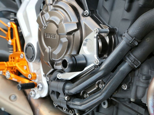 BABYFACE ベビーフェイス エンジンスライダー右 BLK MT-07 FZ-07 14-16 カタログ品番：P068-1115 メーカー品番：006-SY020ER