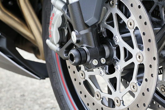 BABYFACE ベビーフェイス アクスルプロテクター フロント BLK STREET TRIPLE 765 17- カタログ品番：P083-5236 メーカー品番：006-AT006