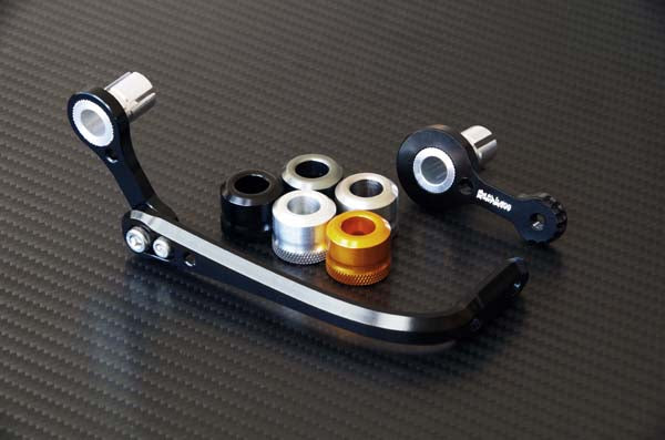 BABYFACE ベビーフェイス レバーガード BLK φ30用 HONDA純正ウエイト付用 カタログ品番：P060-6057 メーカー品番：005-LG20HBK