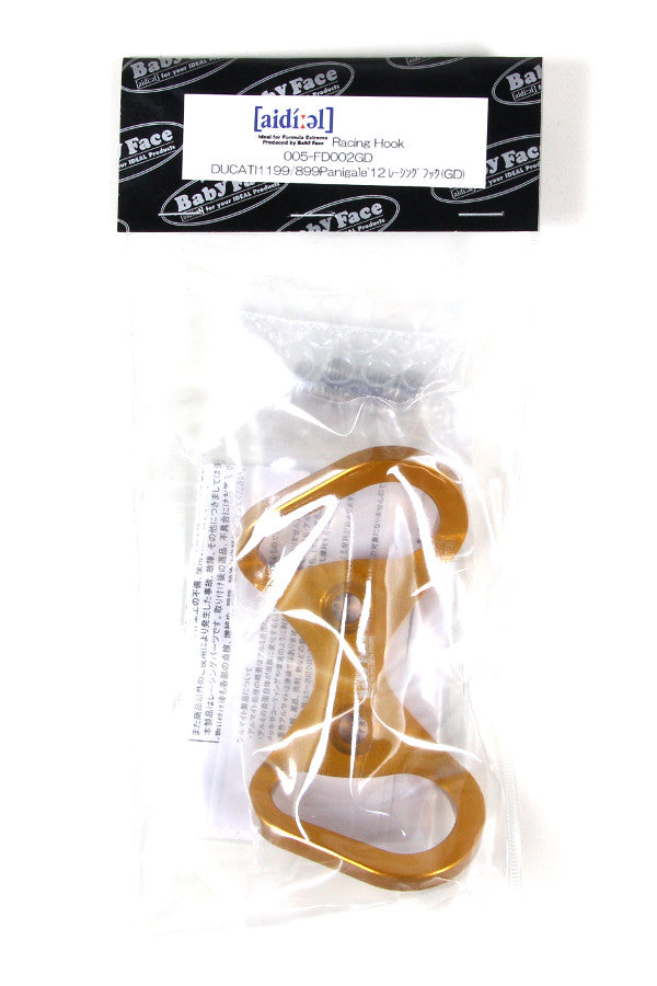 BABYFACE ベビーフェイス レーシングフック GLD DUCATI 1199 899 12- カタログ品番：P052-8291 メーカー品番：005-FD002GD
