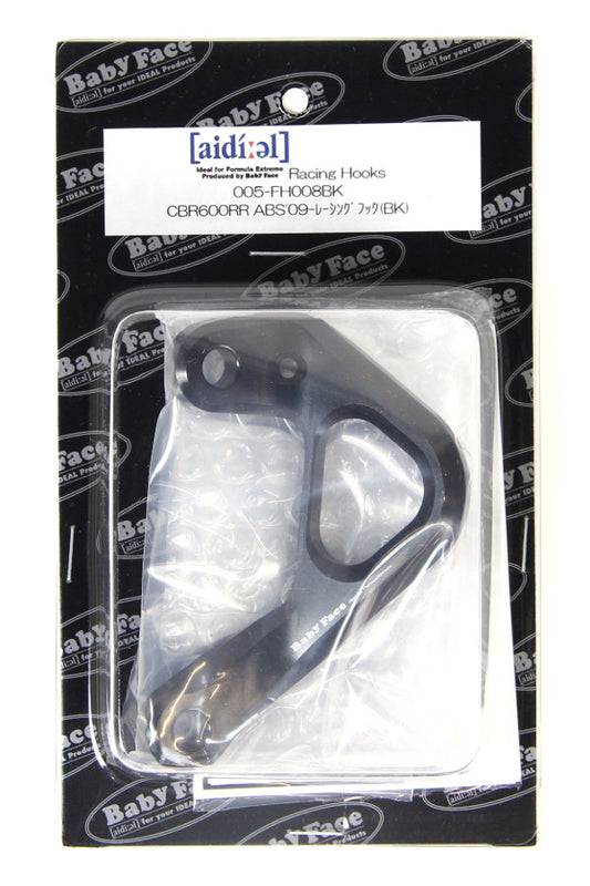BABYFACE ベビーフェイス レーシングフック BLK CBR600RR ABS 09-15 カタログ品番：P050-5946 メーカー品番：005-FH008BK