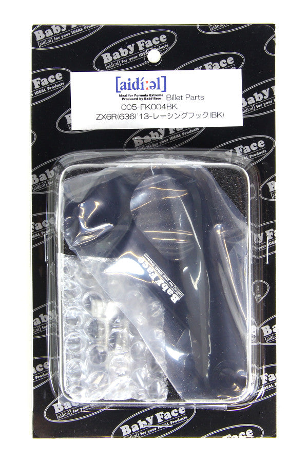 BABYFACE ベビーフェイス レーシングフック BLK ZX-6R(636) 13-15 カタログ品番：P055-4209 メーカー品番：005-FK004BK