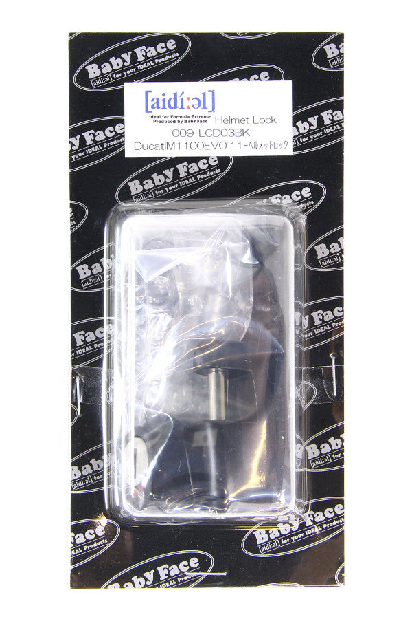 BABYFACE ベビーフェイス ヘルメットロック BLK DUCATI モンスター1100EVO カタログ品番：P051-0099 メーカー品番：009-LCD03BK