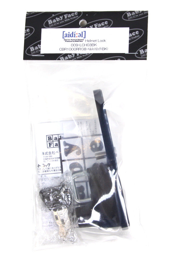 BABYFACE ベビーフェイス ヘルメットロック BLK CBR1000RR 08-15 カタログ品番：P051-0100 メーカー品番：009-LCH03BK