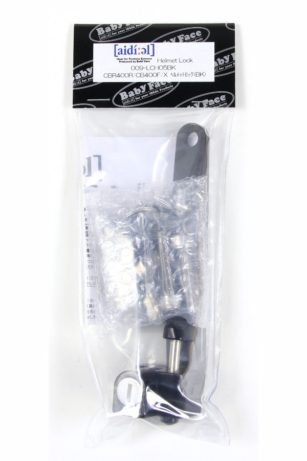 BABYFACE ベビーフェイス ヘルメットロック BLK CBR400R CB400F X 13-16 カタログ品番：P058-0092 メーカー品番：009-LCH05BK