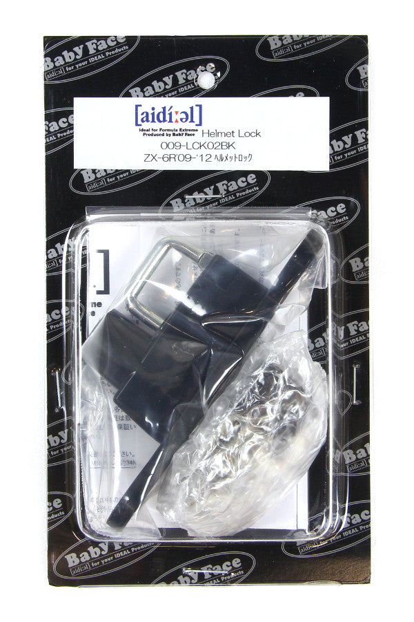 BABYFACE ベビーフェイス ヘルメットロック BLK ZX-6R 09-12 カタログ品番：P051-0056 メーカー品番：009-LCK02BK