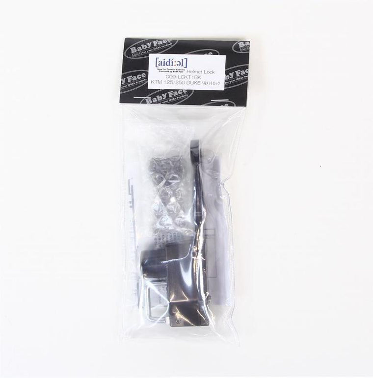 BABYFACE ベビーフェイス ヘルメットロック BLK KTM DUKE125 200 カタログ品番：P052-1124 メーカー品番：009-LCKT1BK