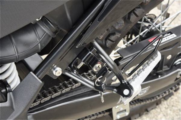 BABYFACE ベビーフェイス ヘルメットロック BLK RX125 SX125 カタログ品番：P094-9855 メーカー品番：009-LCA03BK