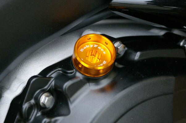 BABYFACE ベビーフェイス オイルフィラーキャップ ラウンド SLV SUZUKI M20XP1.5 カタログ品番：P035-6352 メーカー品番：005-ES006SV