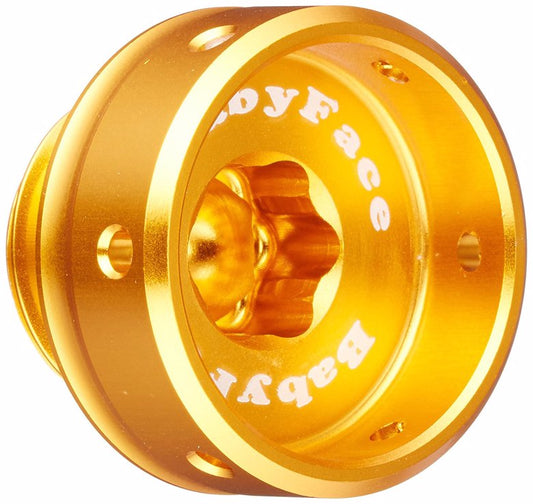BABYFACE ベビーフェイス オイルフィラーキャップ ラウンド GLD MT-09 M20XP2.5 カタログ品番：P061-7353 メーカー品番：005-EY006GD