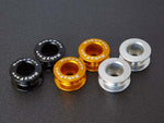 BABYFACE ベビーフェイス ソケットフランジM6 スプールタイプ BLK 25mm カタログ品番：P106-1003 メーカー品番：005-F625BK