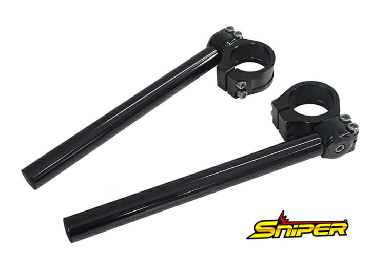 SNIPER スナイパー アルミ製 セパレートハンドル ブラック YZF-R25 1WD 2WD 14-18 カタログ品番：P103-1958 メーカー品番：SP0022B