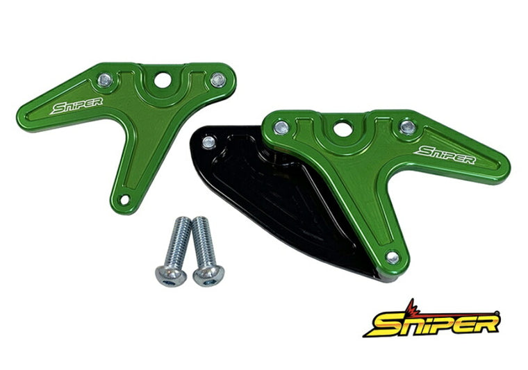 SNIPER スナイパー レーシングスタンドフック グリーン スプロケットガード付 タイプA 汎用 カタログ品番：P103-1967 メーカー品番：SP0091GR
