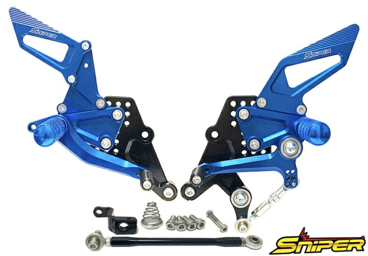 SNIPER スナイパー バックステップ ブルー CBR250RR MC51 カタログ品番：P103-2173 メーカー品番：SP0096BL