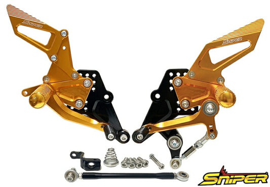 SNIPER スナイパー バックステップ ゴールド CBR250RR MC51 カタログ品番：P103-2174 メーカー品番：SP0096G