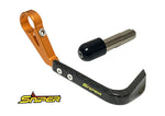 SNIPER スナイパー カーボンブレーキレバーガード ゴールド 汎用17-19mm カタログ品番：P103-1804 メーカー品番：SP0097GD_17