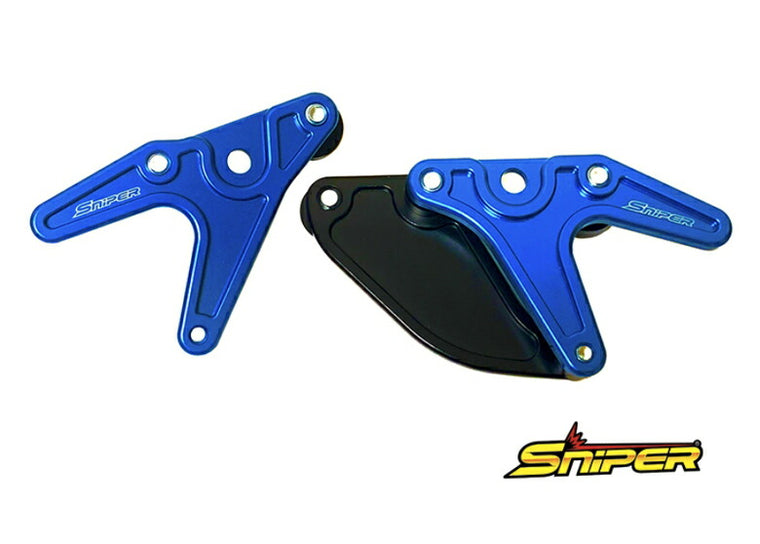 SNIPER スナイパー レーシングスタンドフック ブルー Ninja ZX-25R 20 スプロケットガード付 カタログ品番：P103-1978 メーカー品番：SP0099BL