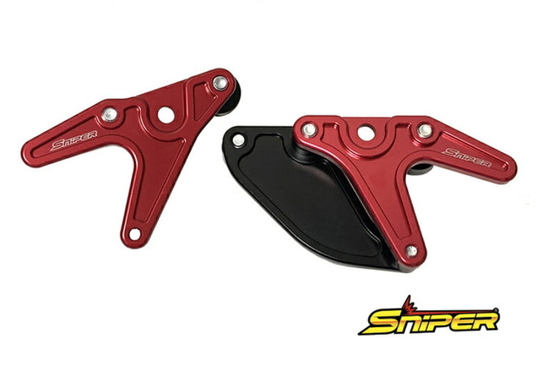 SNIPER スナイパー レーシングスタンドフック レッド Ninja ZX-25R 20 スプロケットガード付 カタログ品番：P103-1981 メーカー品番：SP0099R