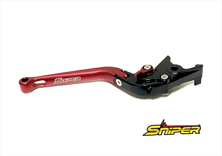 スナイパー｜SNIPER ブレーキレバー レッド 6段階アジャスター 可倒式ハンターカブ CT125｜SP0110R