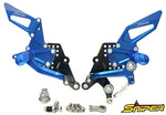 SNIPER スナイパー バックステップ ブルー CBR250RR MC51 20-クイックシフター装着車 カタログ品番：P104-0427 メーカー品番：SP0114BL