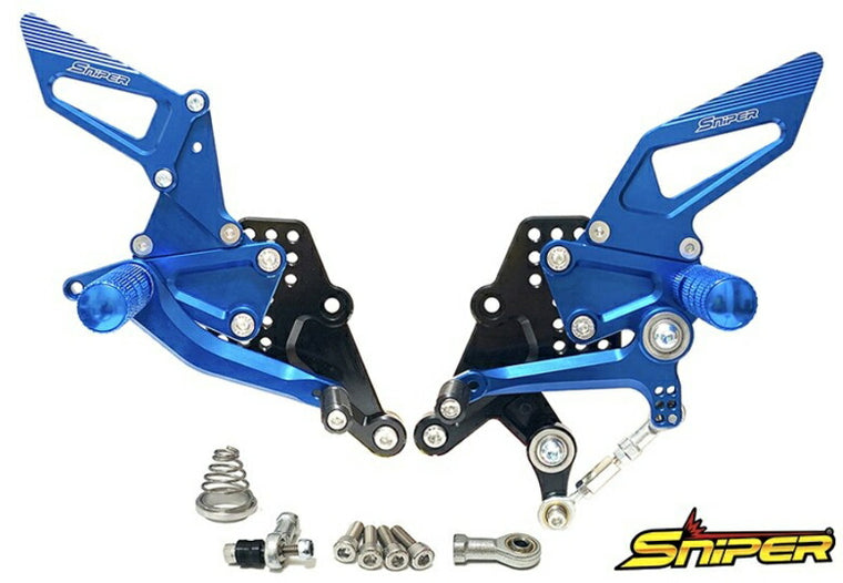 SNIPER スナイパー バックステップ ブルー CBR250RR MC51 20-クイックシフター装着車 カタログ品番：P104-0427 メーカー品番：SP0114BL