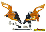 SNIPER スナイパー バックステップ ゴールド レース CBR250RR 17-19 20クイックシフター非装着車 カタログ品番：P105-4861 メーカー品番：SP0117SGD