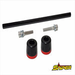スナイパー｜フロントアクスルスライダー 赤 Z650 17-19/Z650 20-/NINJA650 17-19/NINJA650 20-｜SP0150R