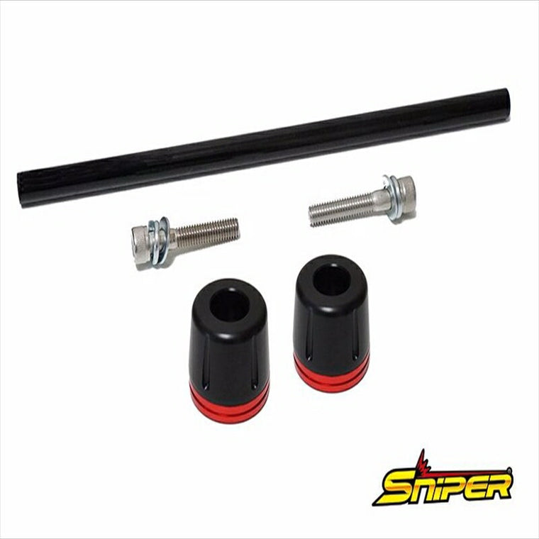 スナイパー｜フロントアクスルスライダー 赤 Z650 17-19/Z650 20-/NINJA650 17-19/NINJA650 20-｜SP0150R