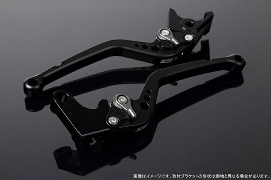 エスエスケイ スピードラ｜アジャストレバー スタンダード ロング Mブラック/Mチタン FORZA MF06/MF08/MF10/FORZA Si MF12｜LVBM005BK-TM