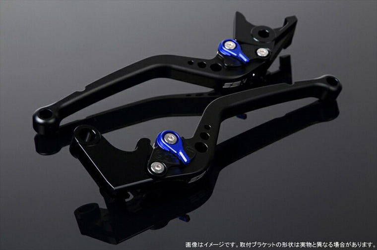 エスエスケイ スピードラ｜アジャストレバー スタンダード ロング Mブラック/Mブルー FORZA MF06/MF08/MF10/FORZA Si MF12｜LVBM005BK-BE