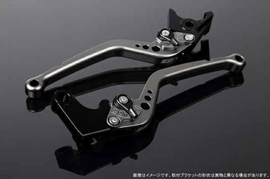 エスエスケイ スピードラ｜アジャストレバー スタンダード ロング Mチタン/Mブラック FORZA MF06/MF08/MF10/FORZA Si MF12｜LVBM005TM-BK