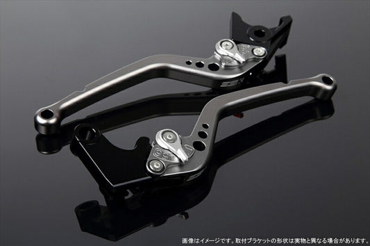 エスエスケイ スピードラ｜アジャストレバー スタンダード ロング Mチタン/Mシルバー FORZA MF06/MF08/MF10/FORZA Si MF12｜LVBM005TM-SR
