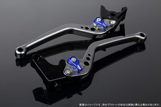 エスエスケイ スピードラ｜アジャストレバー スタンダード ロング Mチタン/Mブルー FORZA MF06/MF08/MF10/FORZA Si MF12｜LVBM005TM-BE