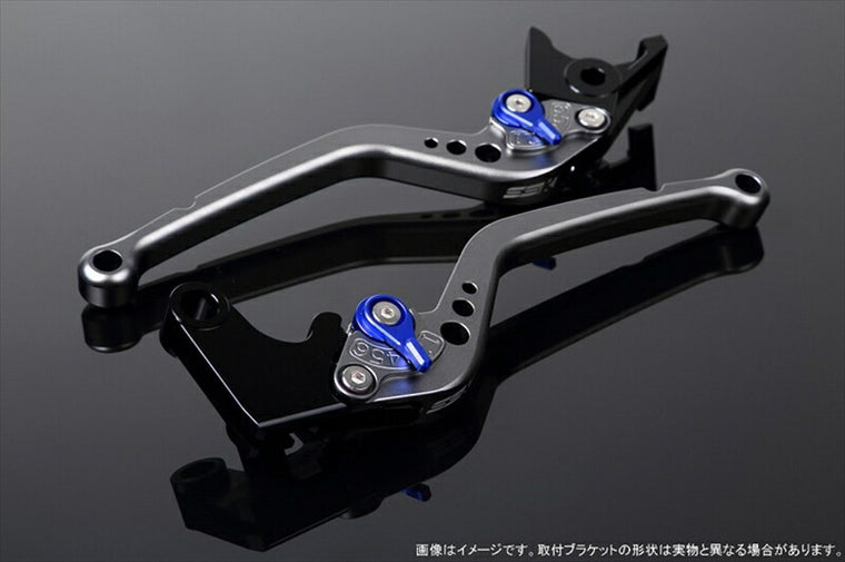 エスエスケイ スピードラ｜アジャストレバー スタンダード ロング Mチタン/Mブルー FORZA MF06/MF08/MF10/FORZA Si MF12｜LVBM005TM-BE