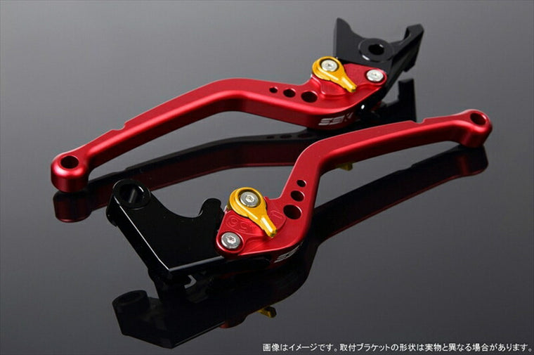 エスエスケイ スピードラ｜アジャストレバー スタンダード ロング Mレッド/Mゴールド FORZA MF06/MF08/MF10/FORZA Si MF12｜LVBM005RD-GD