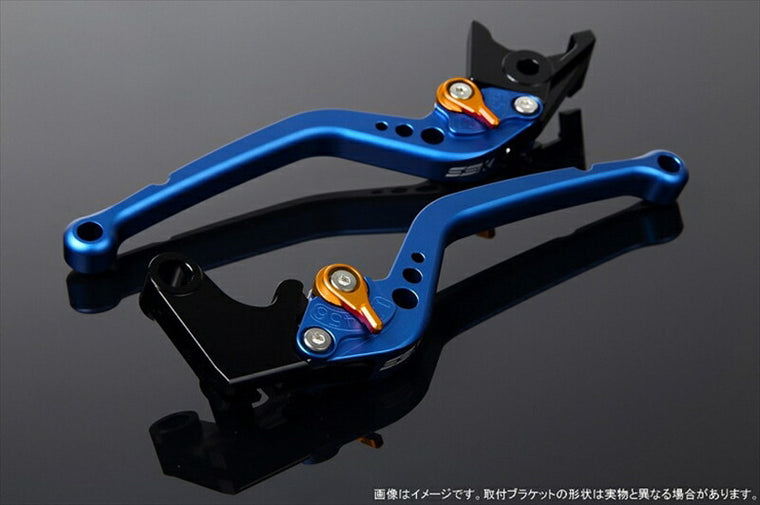 エスエスケイ スピードラ｜アジャストレバー スタンダード ロング Mブルー/Mゴールド FORZA MF06/MF08/MF10/FORZA Si MF12｜LVBM005BE-GD