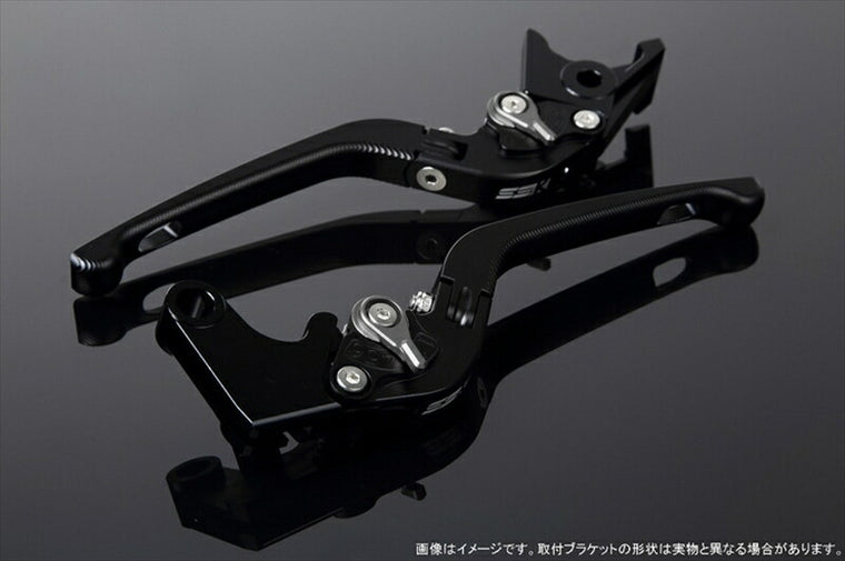 SPEEDRA アジャストレバー 3D可倒式 Mブラック／Mチタン NINJA1000 17-2018 Z1000 17-18 Z900RS LVDM028BK-TM