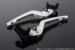 SPEEDRA アジャストレバー 3D可倒式 Mシルバー／Mブラック NINJA1000 17-2018 Z1000 17-18 Z900RS LVDM028SR-BK