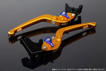 SPEEDRA アジャストレバー 3D可倒式 Mゴールド／Mブルー NINJA1000 17-2018 Z1000 17-18 Z900RS LVDM028GD-BE