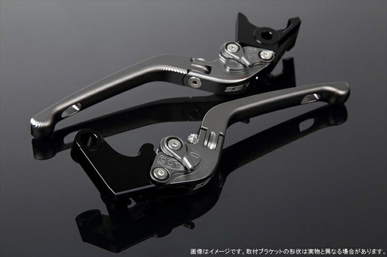 SPEEDRA アジャストレバー 3D可倒式 Mチタン／Mチタン NINJA1000 17-2018 Z1000 17-18 Z900RS LVDM028TM-TM