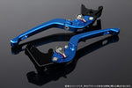 SPEEDRA アジャストレバー 3D可倒式 Mブルー／Mチタン NINJA1000 17-2018 Z1000 17-18 Z900RS LVDM028BE-TM