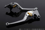 SPEEDRA アジャストレバー スタンダード可倒式 シルバー／ゴールド NINJA1000 17-18 Z1000 17-18 Z900RS KA0406970-GD