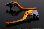 SPEEDRA アジャストレバー スタンダード可倒式 ゴールド／レッド NINJA1000 17-18 Z1000 17-18 Z900RS KA0406971-RD