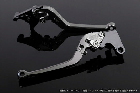 SPEEDRA アジャストレバー スタンダード可倒式 チタン／シルバー NINJA1000 17-18 Z1000 17-18 Z900RS KA0406974-SR