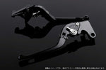 SPEEDRA アジャストレバー 3D可倒式 ブラック／シルバー NINJA1000 17-18 Z1000 17-18 Z900RS KA0406990-SR